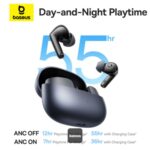 Audifonos inalambricos Baseus BP1 pro cancelacion de ruido,IP55, bateria 55 horas, 6 microfonos IA - Imagen 3