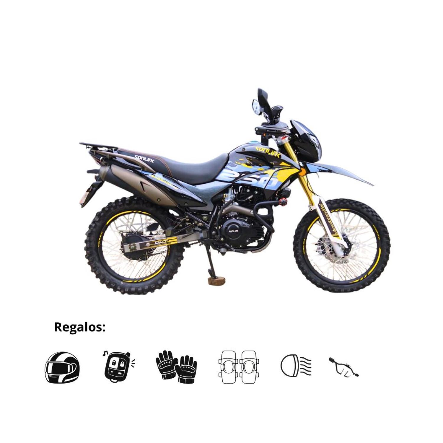 86d5af12-508a-483a-b445-cd11413c1a09.jpeg Moto Sonlink Sl250- Gy4, 250cc, 17 Hp, 6 Velocidades Negro O Rojo - Imagen 1